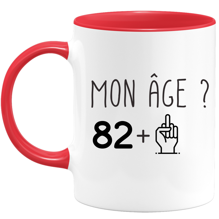 quotedazur - Mug Idée Cadeau 83 ans Homme Femme - Cadeau Anniversaire 83 Ans - Idée Cadeau Original, Humour, Drôle, Rigolo, Fun - Mug Tasse Café Thé Pas Cher