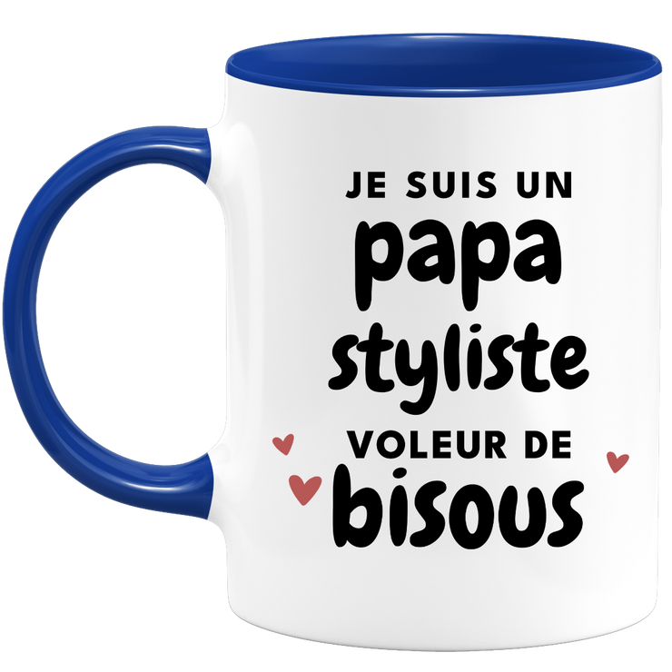 quotedazur - Mug I Am A Stylist Kiss Thief Dad - Original Father's Day Gift - Gift Idea For Dad Birthday - Gift For Future Dad Birth