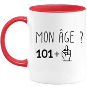 quotedazur - Mug Idée Cadeau 102 ans Homme Femme - Cadeau Anniversaire 102 Ans - Idée Cadeau Original, Humour, Drôle, Rigolo, Fun - Mug Tasse Café Thé Pas Cher