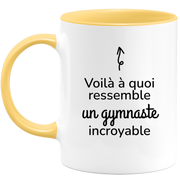 quotedazur - Mug Voilà à Quoi Ressemble Un Gymnaste Incroyable - Cadeau Gymnaste - Idée Cadeau Anniversaire - Idée Pour Une Attention Originale Gymnaste