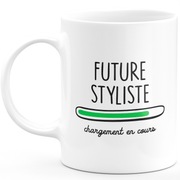 Mug future styliste chargement en cours - cadeau pour les futures styliste