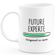 Mug future experte chargement en cours - cadeau pour les futures experte