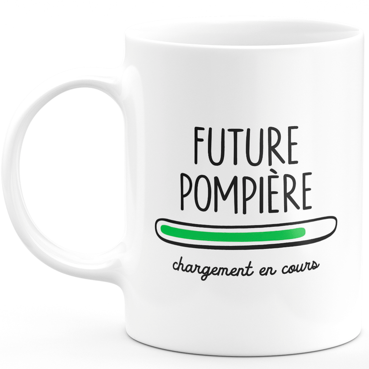 Future firefighter mug loading - gift for future firefighters