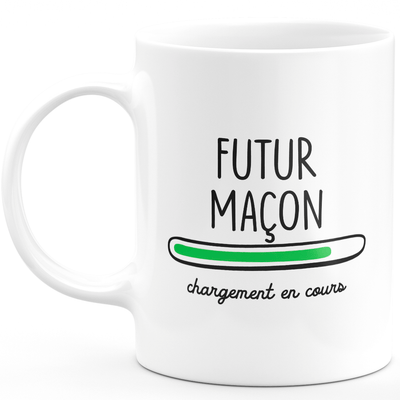 Mug future mason loading - gift for future mason