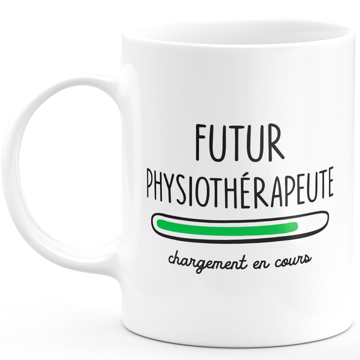 Mug futur physiothérapeute chargement en cours - cadeau pour les futurs physiothérapeute