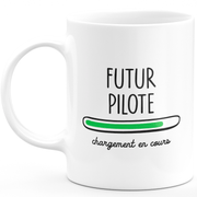 Mug futur pilote chargement en cours - cadeau pour les futurs pilote