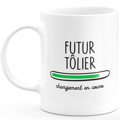 Mug futur tôlier chargement en cours - cadeau pour les futurs tôlier