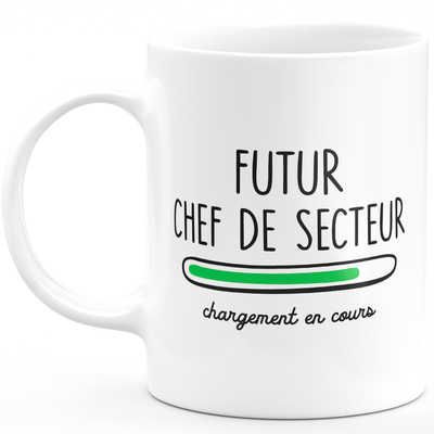 Mug future head of sector loading in progress - gift for future heads of sector