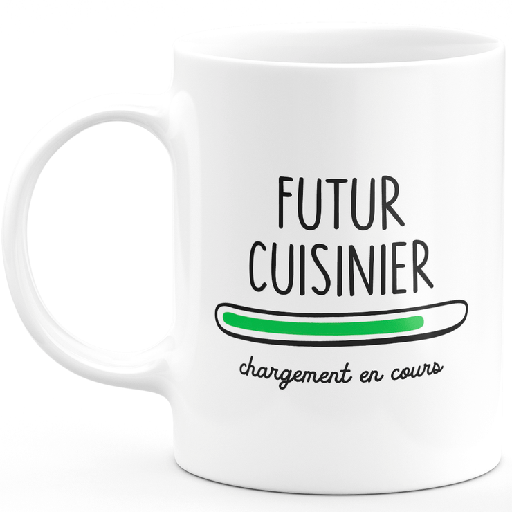 Mug futur cuisinier chargement en cours - cadeau pour les futurs cuisinier