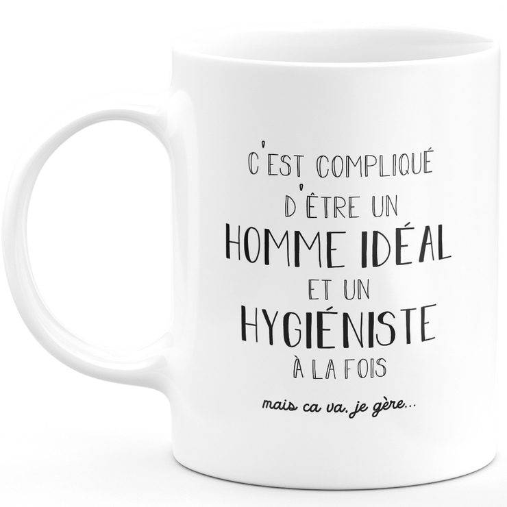 Ideal hygienist men's mug - hygienist gift birthday valentine's day man love couple