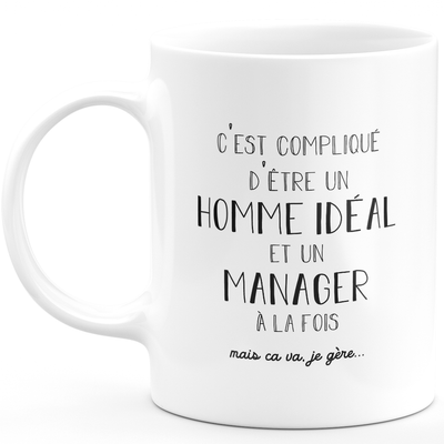 Mug ideal man manager - manager gift birthday valentine's day man love couple