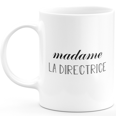 Madam director mug - woman gift for director funny humor ideal for Birthday