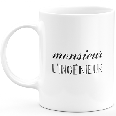 Mr. Engineer mug - men's gift for engineer Funny humor ideal for Birthday