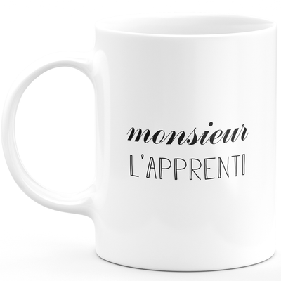 Mr. Apprentice Mug - Men's Gift for Apprentice Funny humor ideal for Birthday