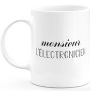 Mug monsieur l'électronicien - cadeau homme pour électronicien Humour drôle idéal pour Anniversaire
