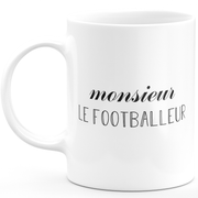 Mug monsieur le footballeur - cadeau homme pour footballeur Humour drôle idéal pour Anniversaire