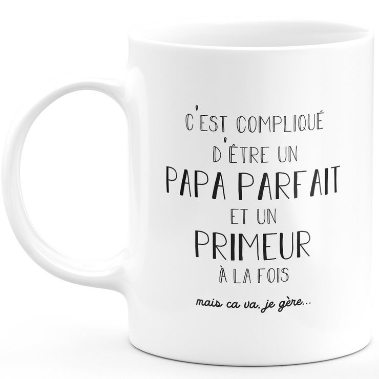 Men's mug perfect dad first - first birthday gift dad father's day valentine's day man love couple