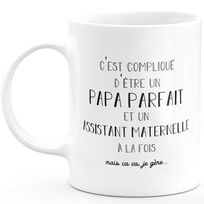 Mug man dad perfect maternal assistant - gift maternal assistant birthday dad father's day valentine's day man love couple