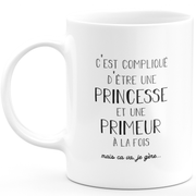 Mug primeur princesse - cadeau femme pour primeur Humour drôle idéal pour Anniversaire collègue