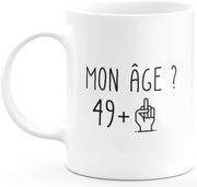 Mug 50 Ans Rigolo drôle - Tasse Cadeau Anniversaire cinquante ans cinquantaine Homme Femme Humour Original
