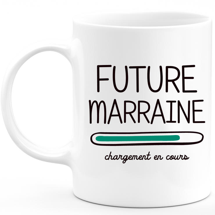 Mug Annonce Grossesse Future Marraine 2022 - Tasse Originale Pour Annonce Naissance Bébé Fille Ou Garçon Pour La Marraine