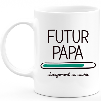 Gift idea for future dad - Mug cup announces future dad 2021 or 2022